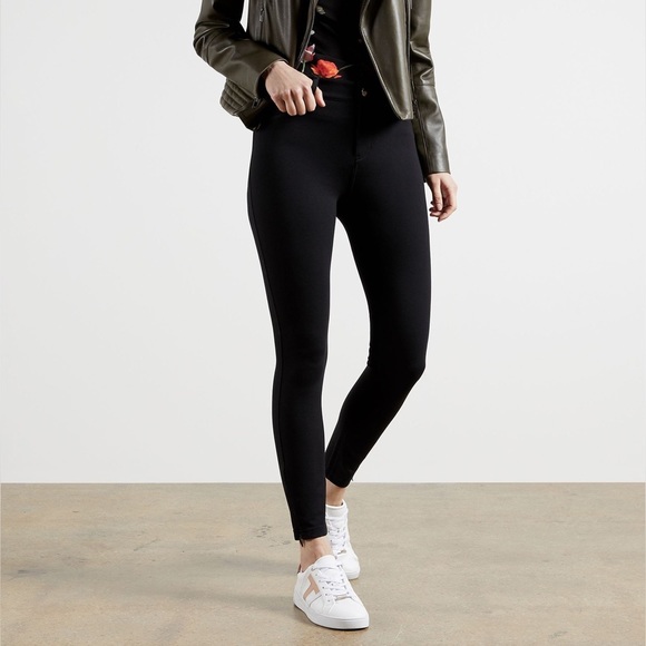 Ted Baker Strenti Skinny Zip Cuff Ponti Jeggings - Picture 2 of 9